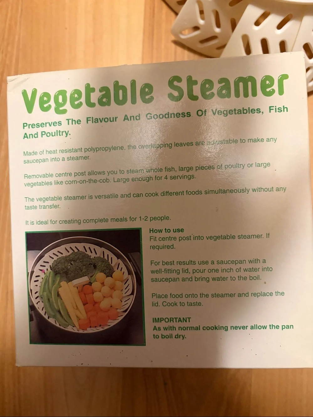 Food Vegetable Steamer basket